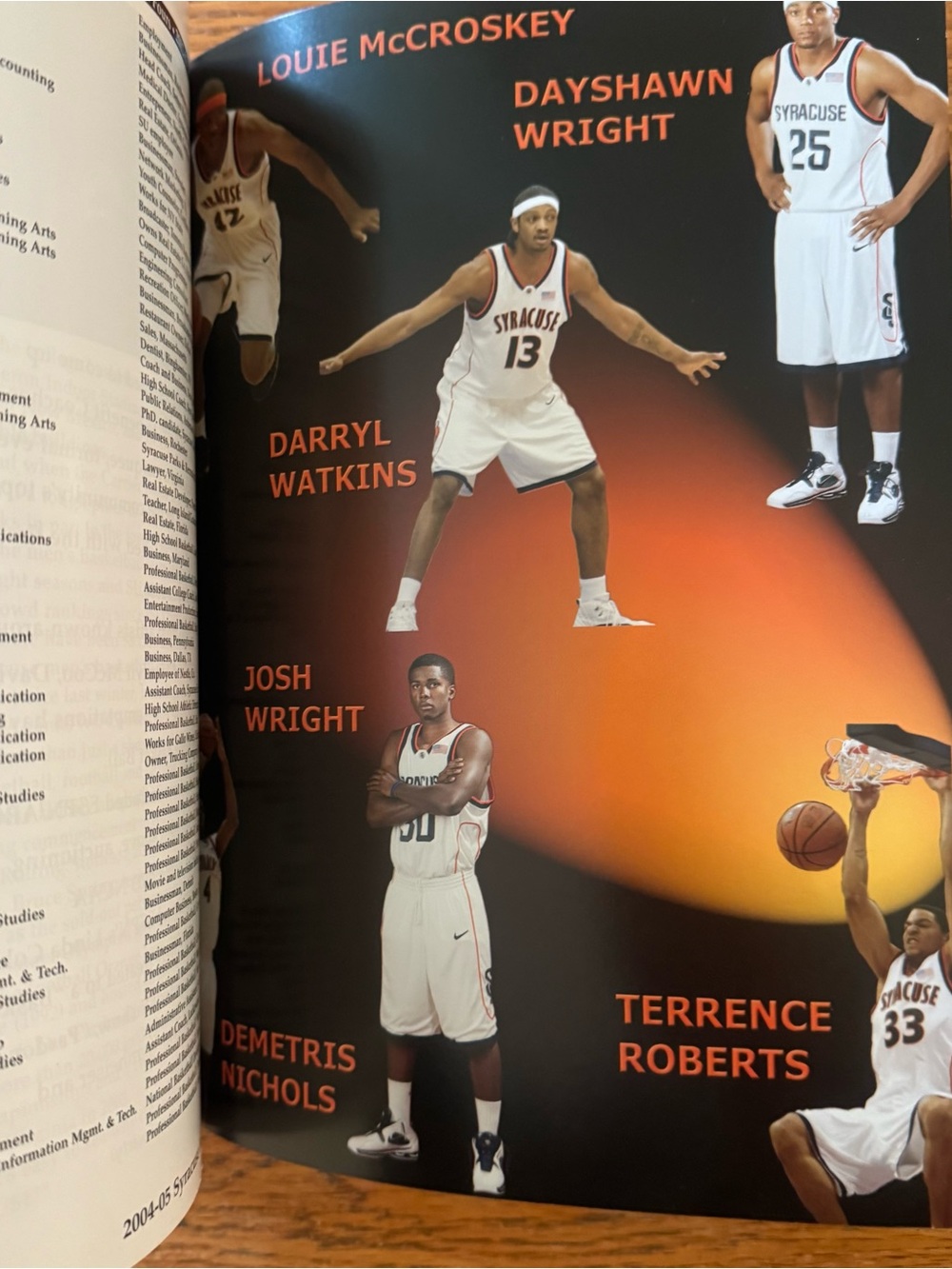 Vtg 2004-05 S.U. Basketball Senior Slam Magazine Pace/Warrick Cover G-Mac Back - Picture 4 of 10